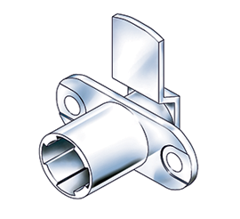 Cerraduras de montaje con pestillo expuesto