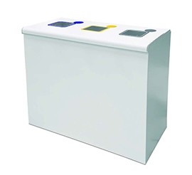 Botes de reciclaje y basura