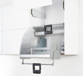 Entrepaños extraíbles y giratorios