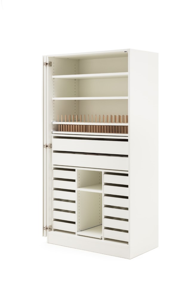 Bisagras FOLD de 270° y FOLD B de 180° para puertas plegables