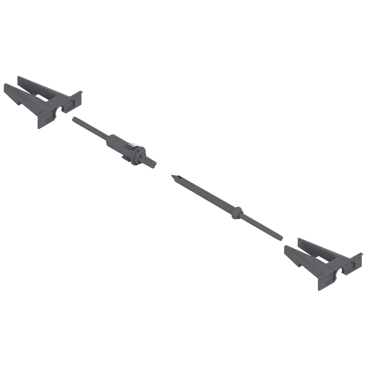 Sistema de bloqueo del entrepaño para TANDEM y MOVENTO, extensión total