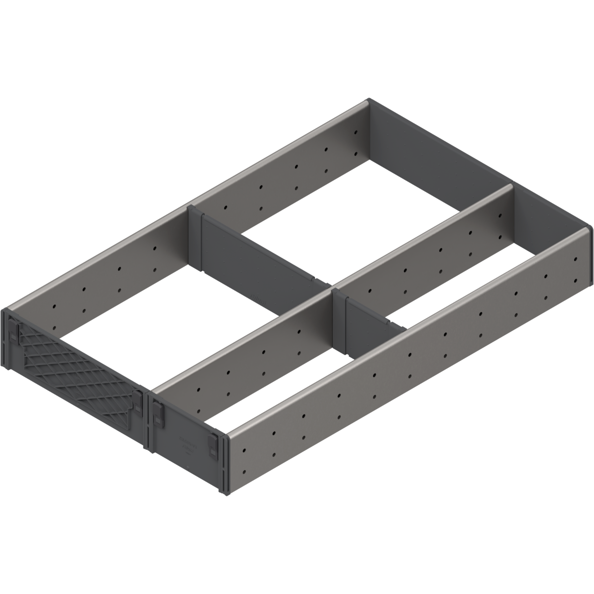 Organizador ORGA-LINE con divisiones para cajón cubertero TANDEMBOX con división doble