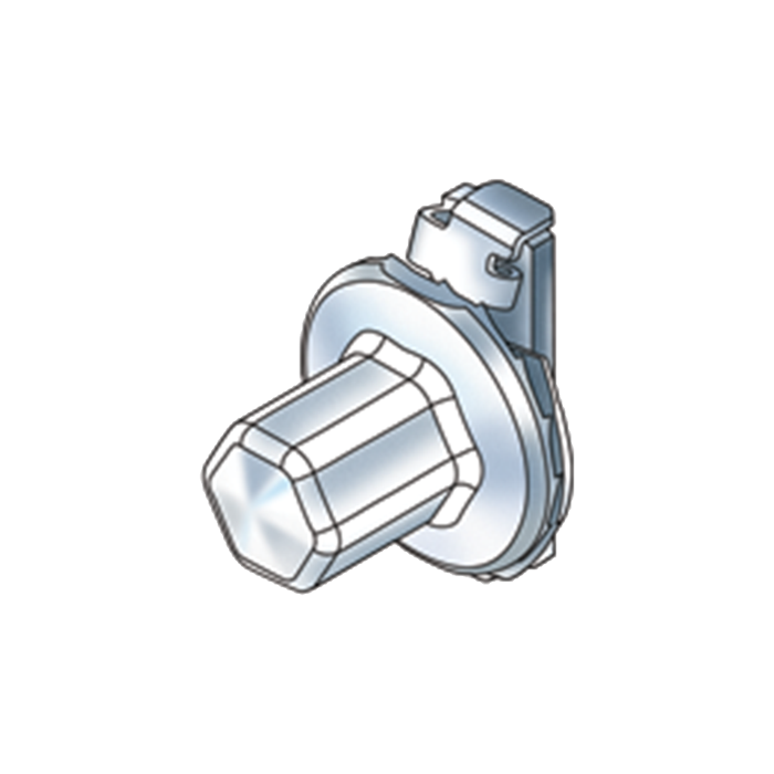 Sujetador AP-037 de 9.5mm de longitud.