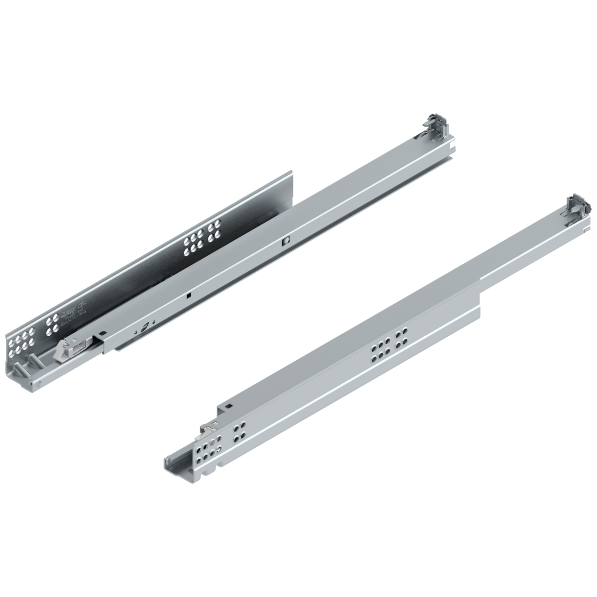 Correderas ocultas TANDEM BLUMOTION, extensión total