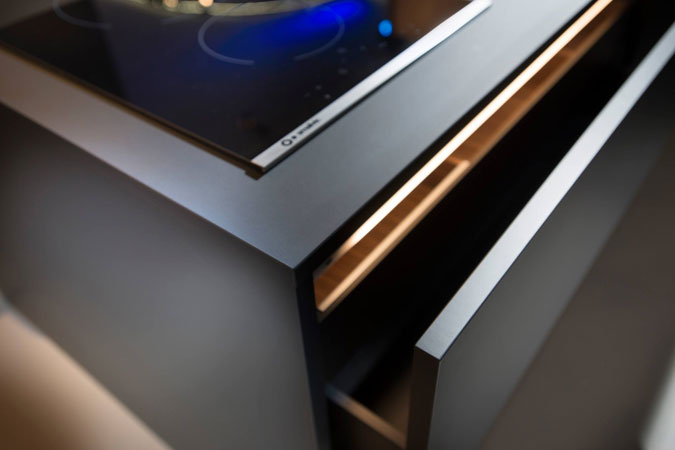 Laminado FENIX Nero Ingo, 1.22 x 2.44 m, espesor 0.7 mm