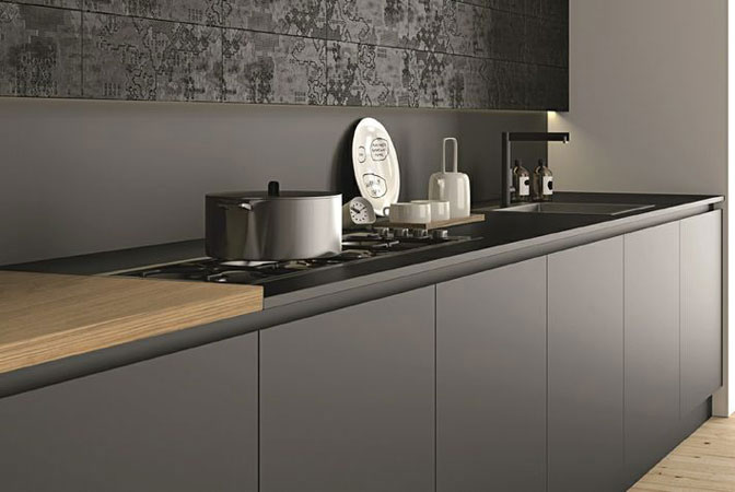 Laminado FENIX Nero Ingo, 1.22 x 2.44 m, espesor 0.7 mm