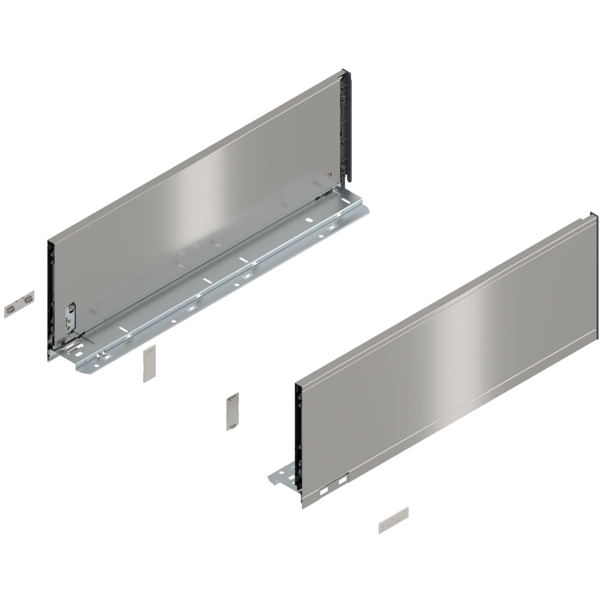 Costados LEGRABOX, altura 