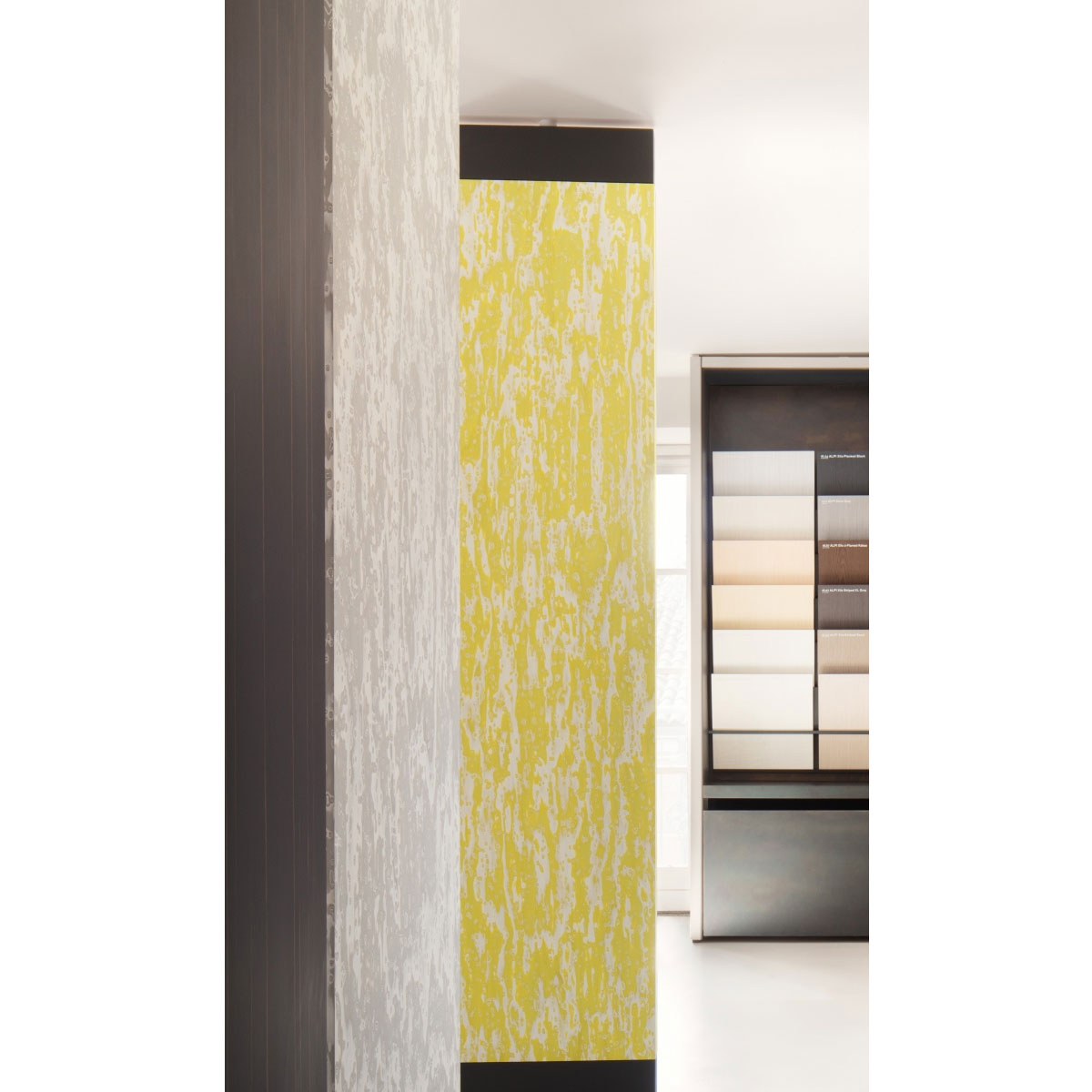 Chapa precompuesta ALPI Wooclé Grey (18.36) Diseño de GamFratesi, Largo 2.50 m.