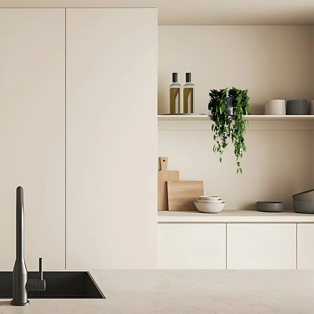 Panel FLUENT MATT mate color crema