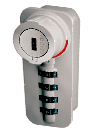 Dial Lock, Cerradura de combinación, Modo público-Cerradura Dial Lock Vertical, color plata. Modo Público