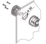 Cerradura para puertas corredizas de vidrio