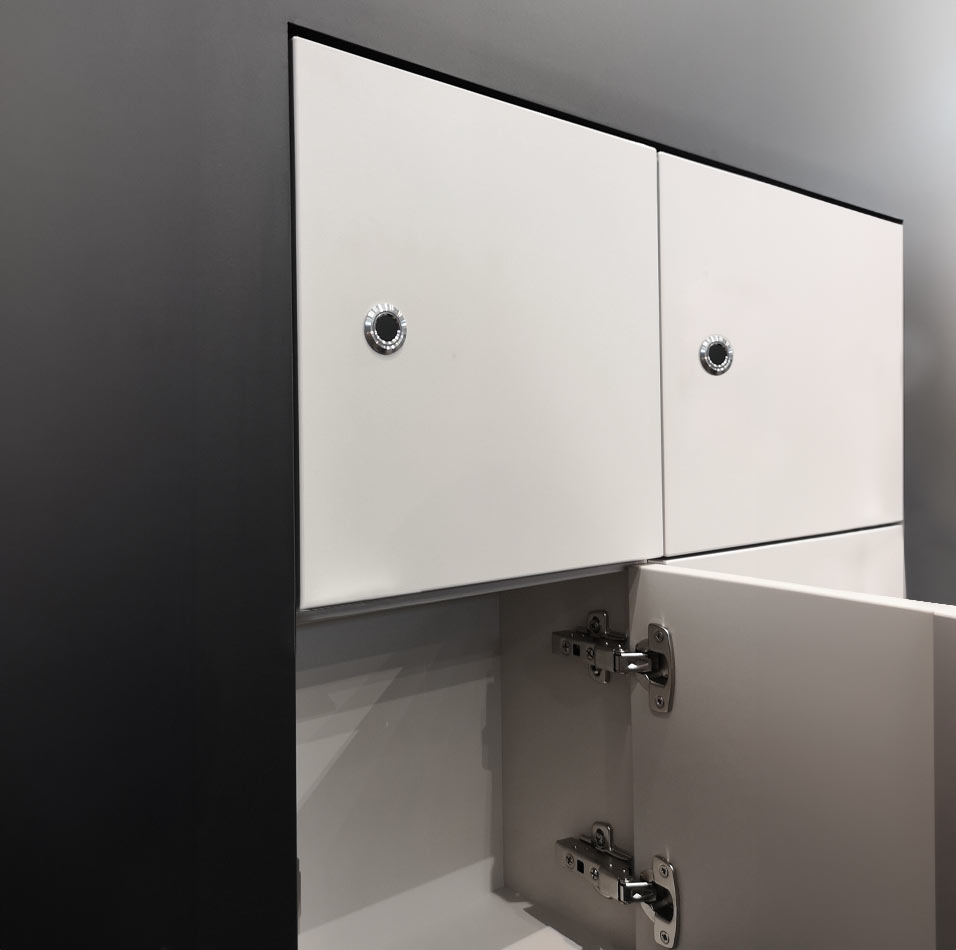 Cerradura electrónica FINGER PRO de huella digital para locker o mueble