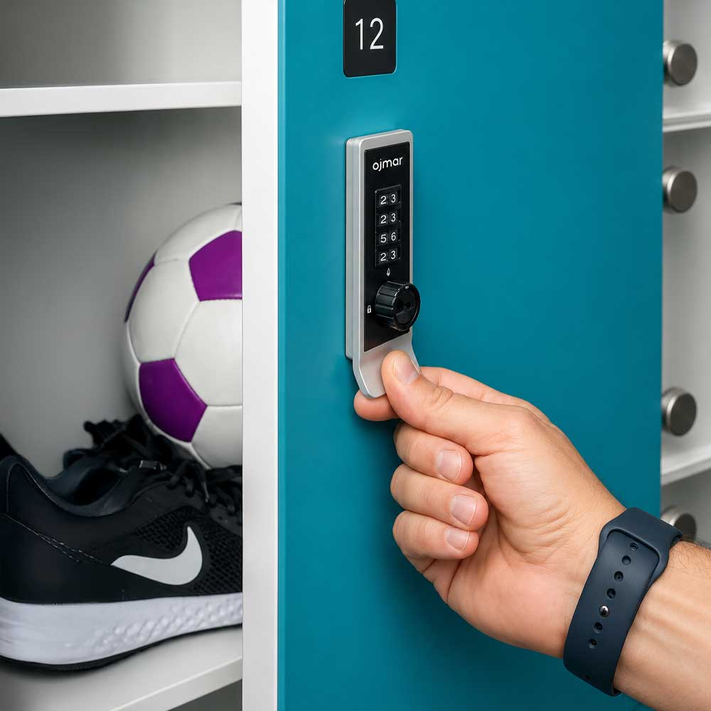 Cerradura de combinación COMBI PRO para lockers y casilleros
