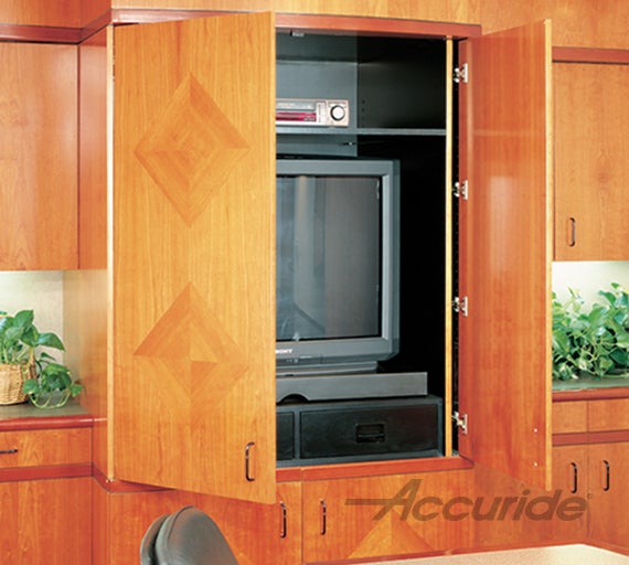 Correderas Accuride CB1432 para puertas verticales insertables en muebles de madera