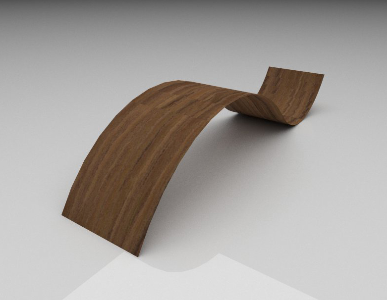 ROSEWOOD 1-FLAMED - Cubrecanto ALPIkord