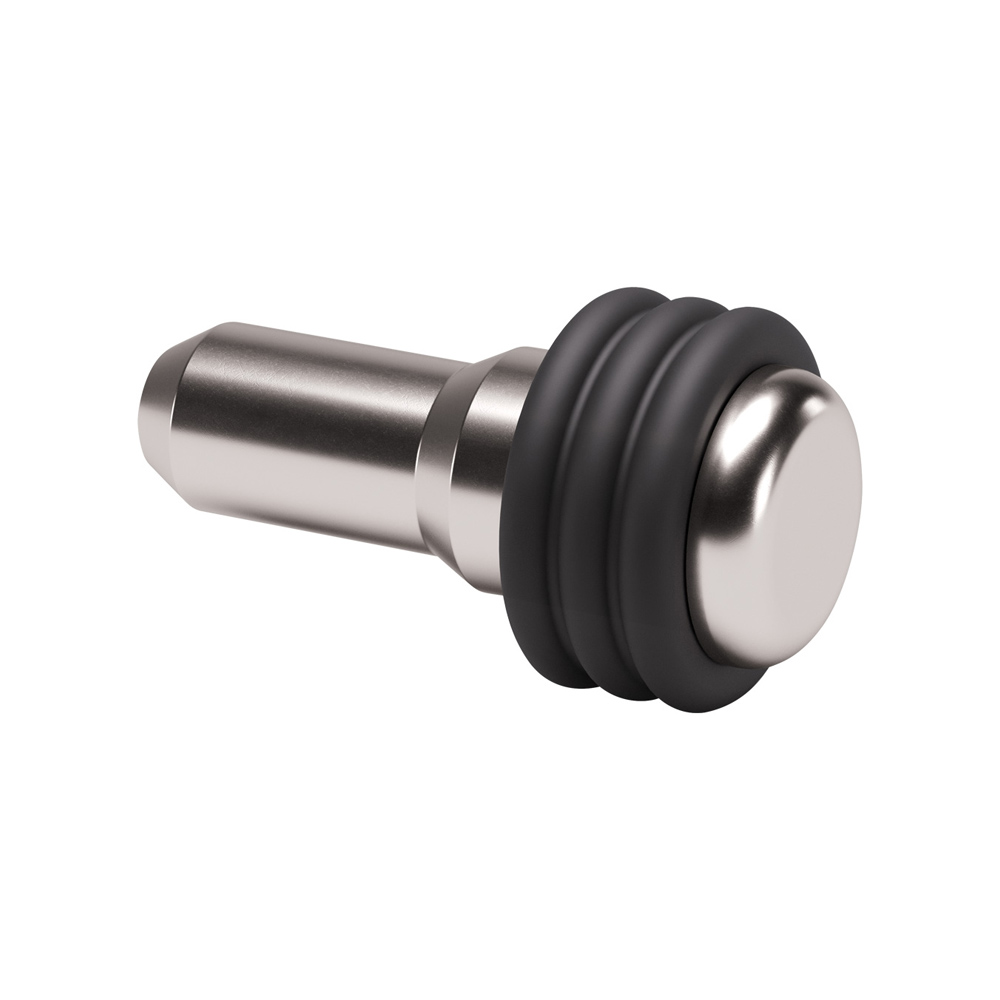 Soporte para entrepaño OR, aplicación cristal o madera, perno de 5 mm Ø