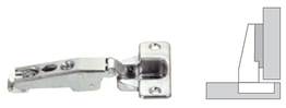 Bisagra de 95° para puerta de hasta 28 mm de grosor