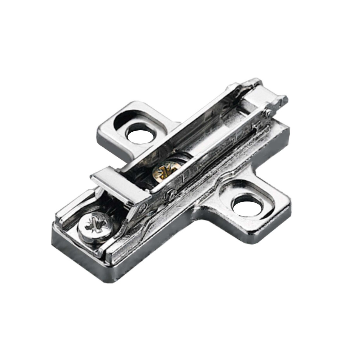 Bisagra SALICE de 94° con muelle para puertas gruesas c/cazoleta de 40 mm, acabado níquel