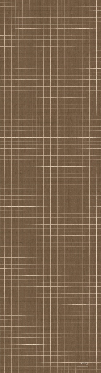 Chapa precompuesta ALPI Quadra Noce (18.63) Diseño de Patricia UrquiolaLargo 2.50 m.