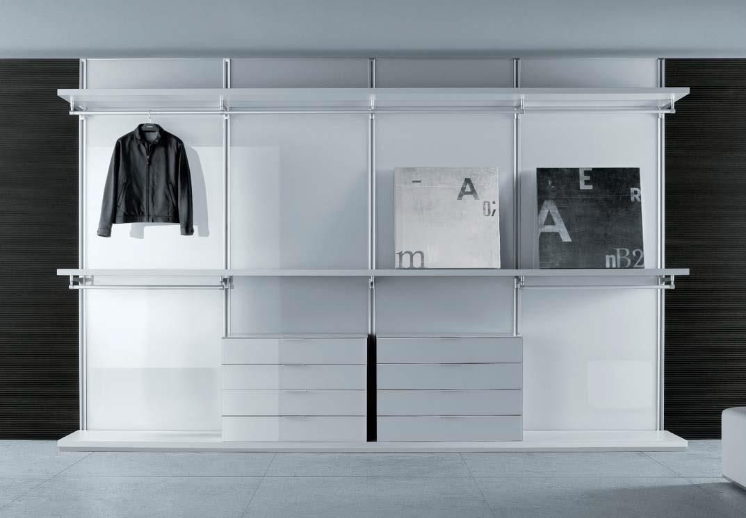 Perfil, soportes y tapas para sistema VERTIKO