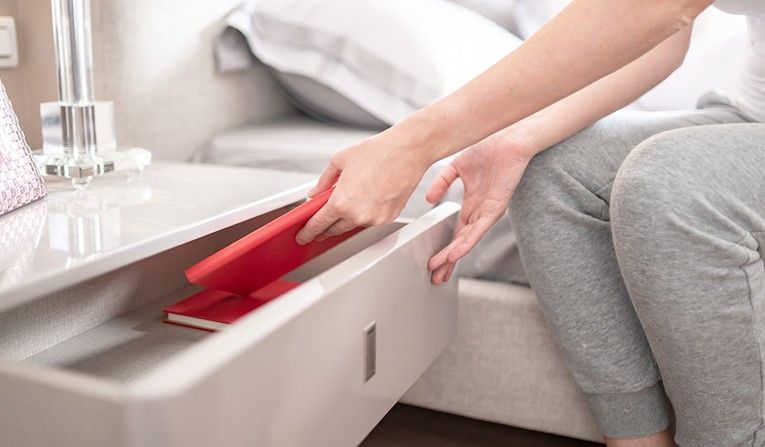 Correderas ocultas PARTNER de extensión total, capacidad de carga de 40 kg, con cierre suave