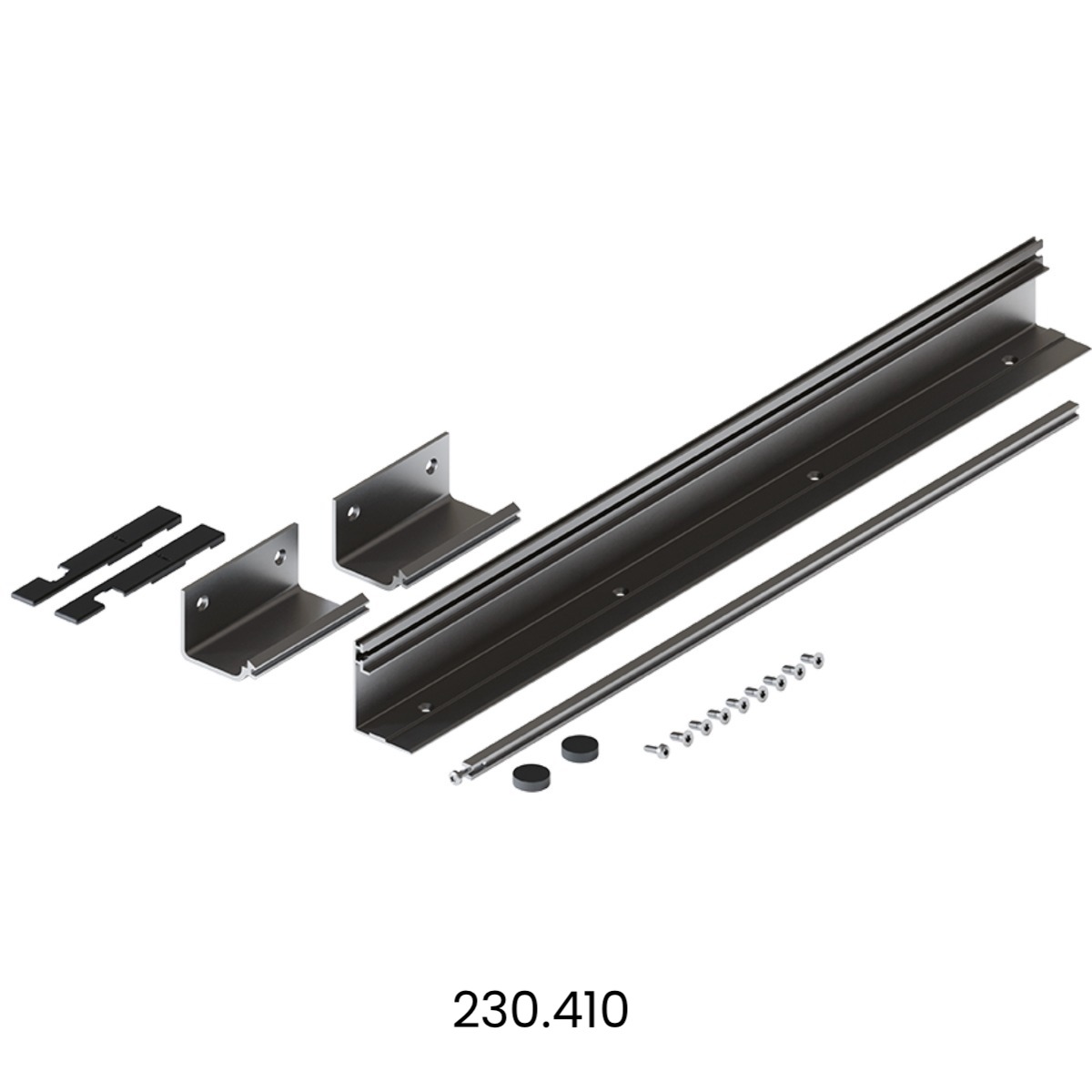 Sistema corredizo CONCEPTA 3 PULL capacidad de carga 35 kg para puertas de madera abatibles e insertables con jaladera