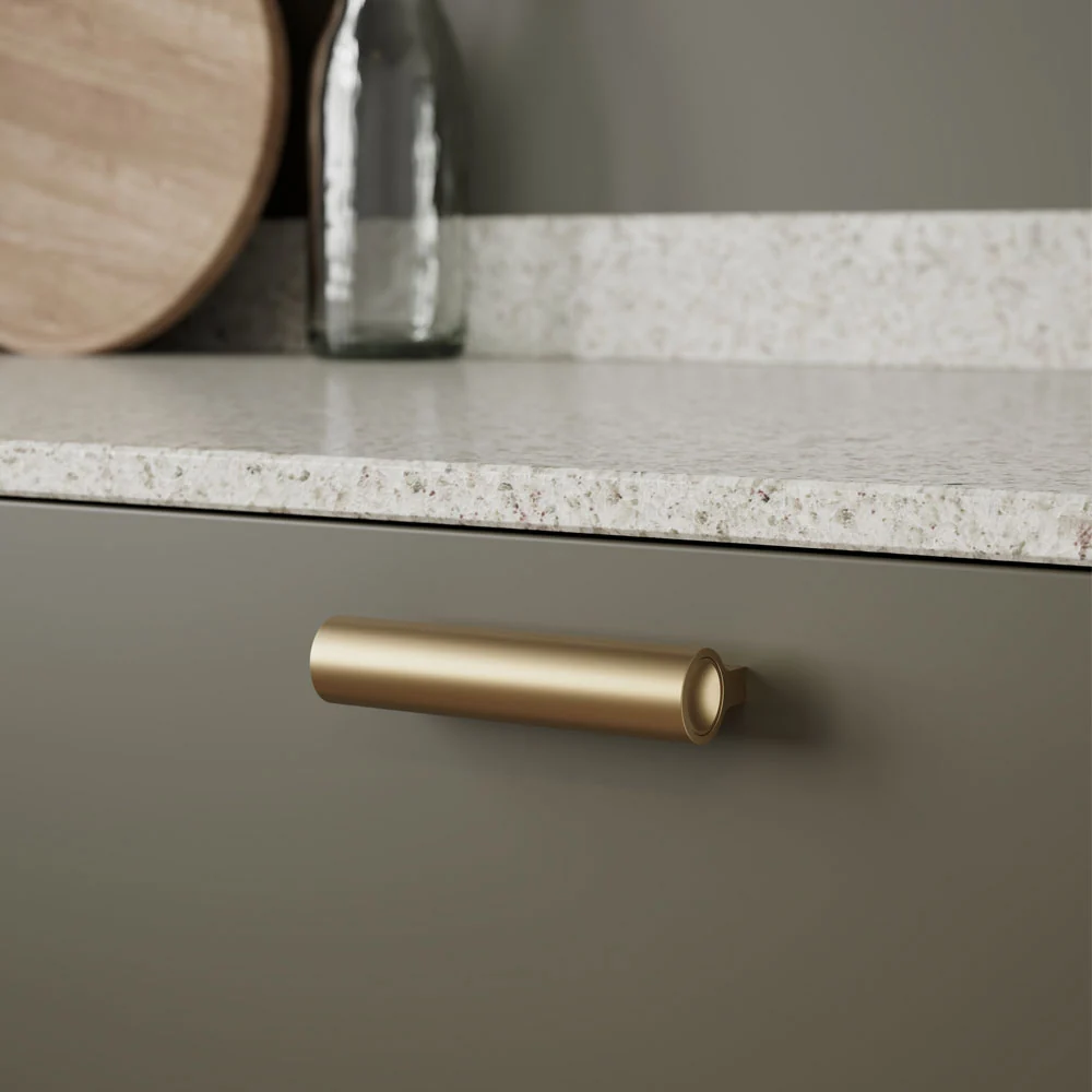 Jaladera para cajones color dorado