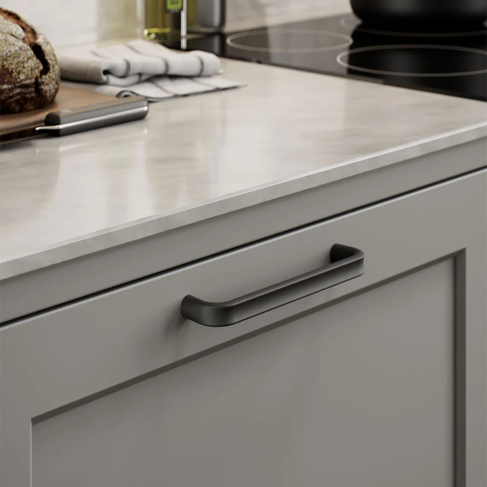 Jaladera recta y Pomo TERRA