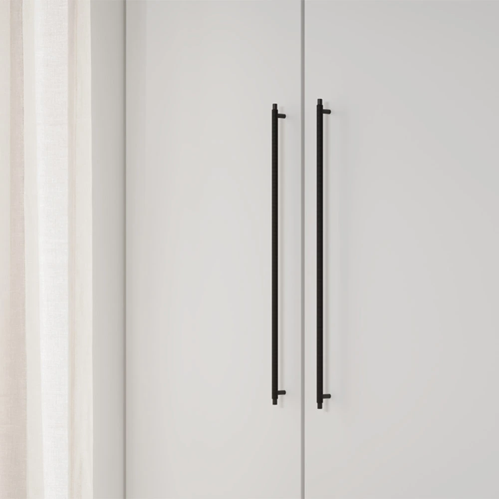 Jaladera recta y Pomo MANOR