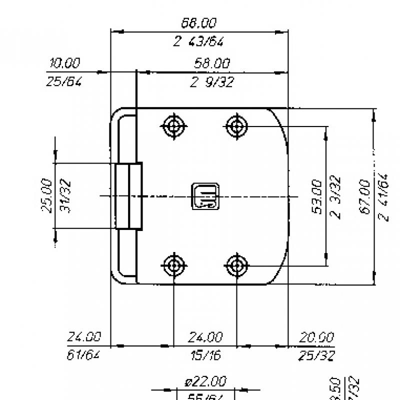 Cerradura con resorte para puerta o cajón de gabinete