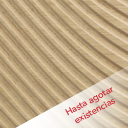 Panel tallado ZEN WAVE, medida 19 x 1220 x 2500 mm, acabado natural 