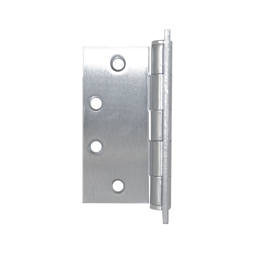 Bisagra plana de libro HAGER para puertas, 4.5 x 4.5 pulgadas, acabado satinado