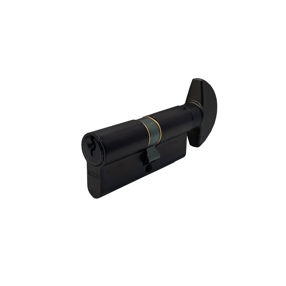 Set de manijas LOS ANGELES Resista® para recámara, acabado negro satinado