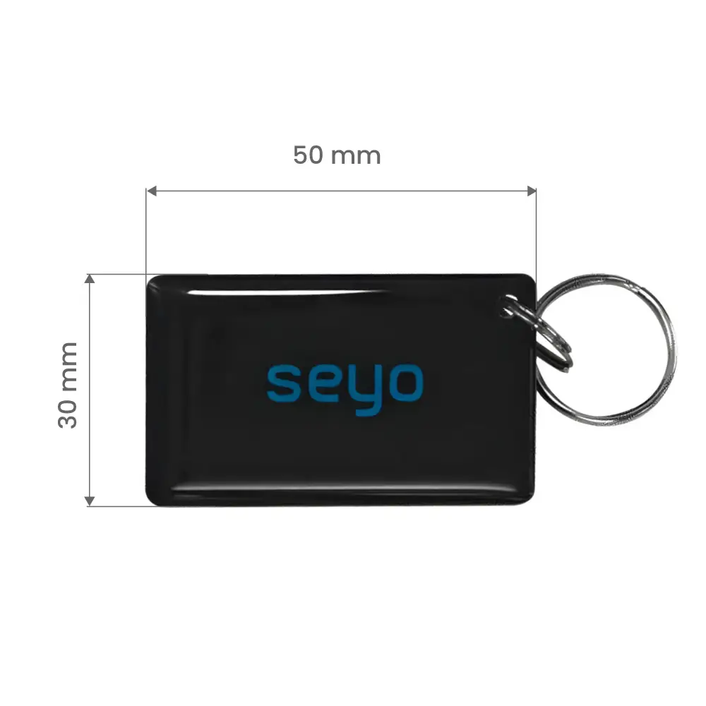 Cerradura electrónica SKOLL para puertas de comunicación interiores, acabado negro