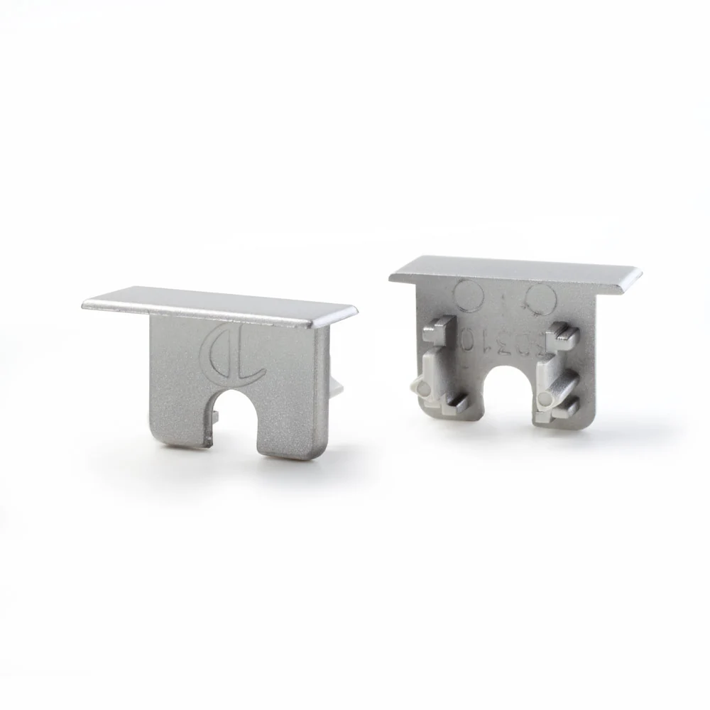 Tapas de aluminio Perfil de aluminio DIVA color aluminio