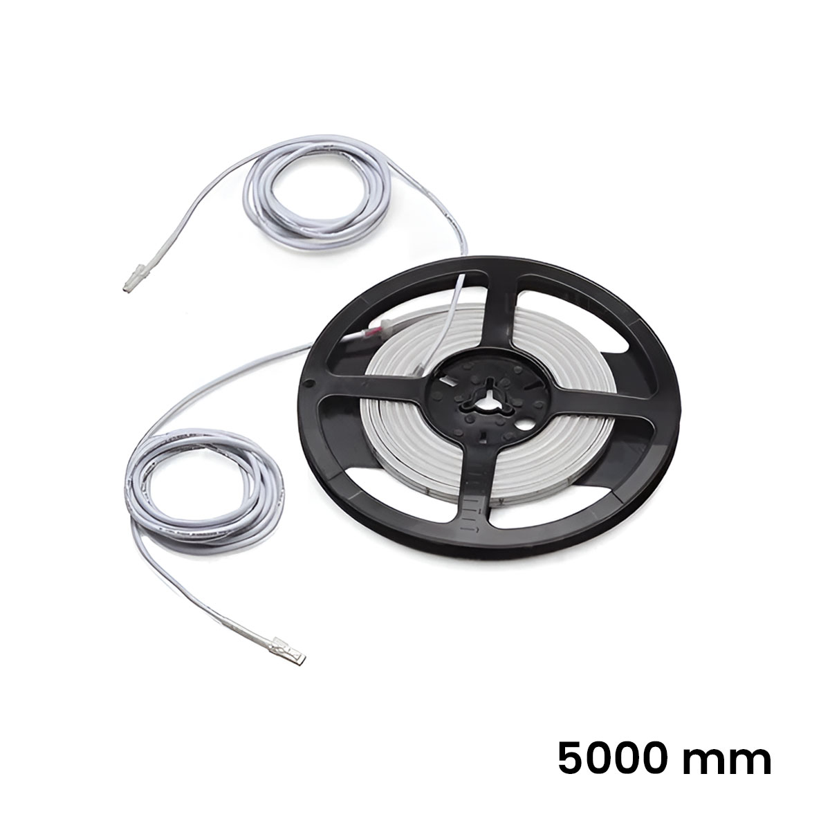 Tira FLEXYLED SE H4, doble cable de conexión, 9.6w/m 24Vcd, Luz Cálida, longitud 5000 mm, M24