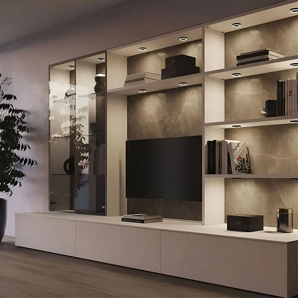 Base para lámpara HOLL, color negro