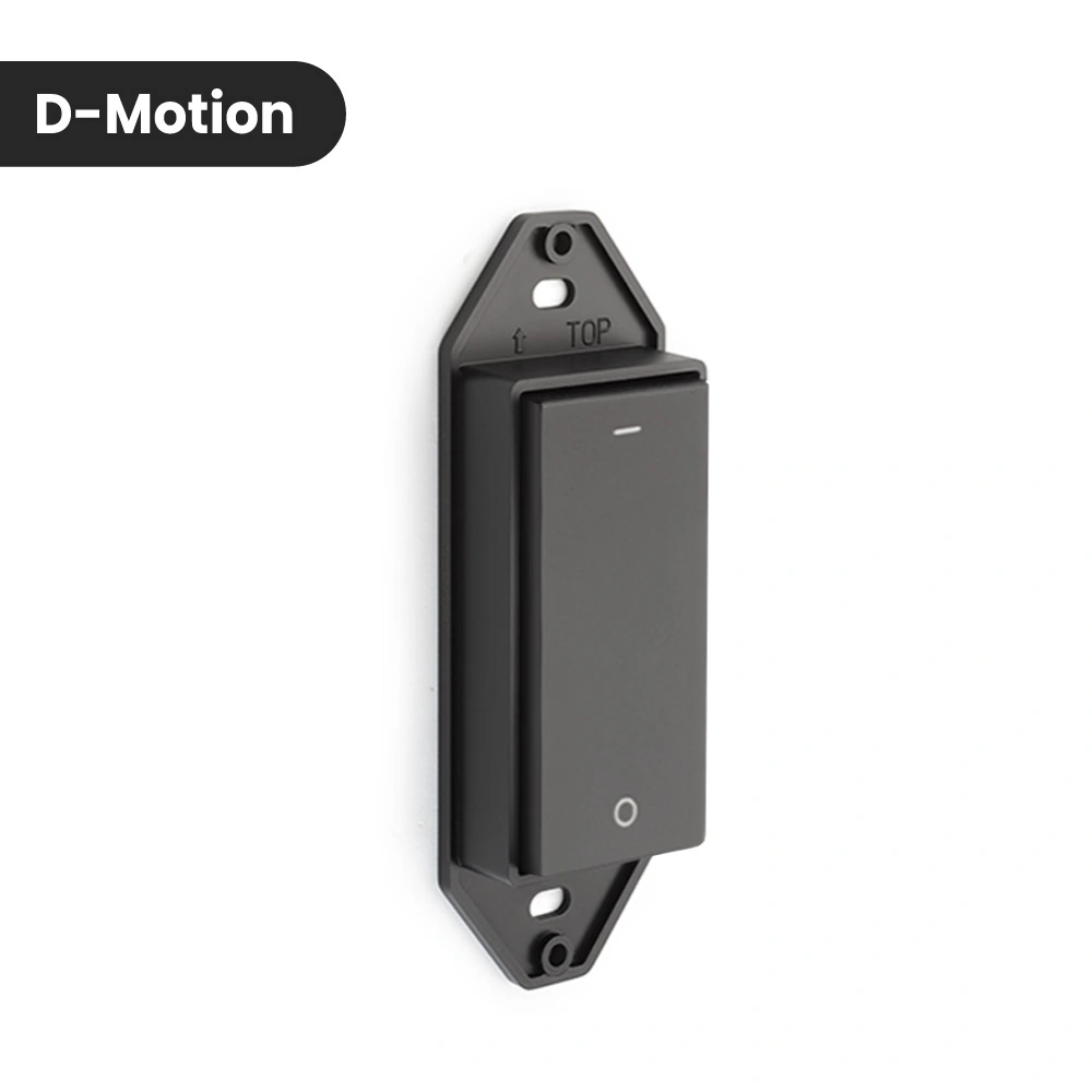 Switch KINY cinético D-Motion y regulación de intensidad  M24, color negro