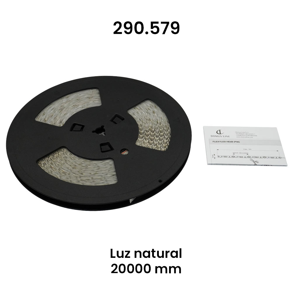 Tira Flexyled HE8B, 9.6w / 24 V, Luz Natural | M24