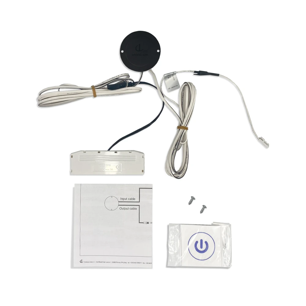 Switch oculto CAPSENS para superficies de madera, vidrio y acrílico con capacidad 60W | M24