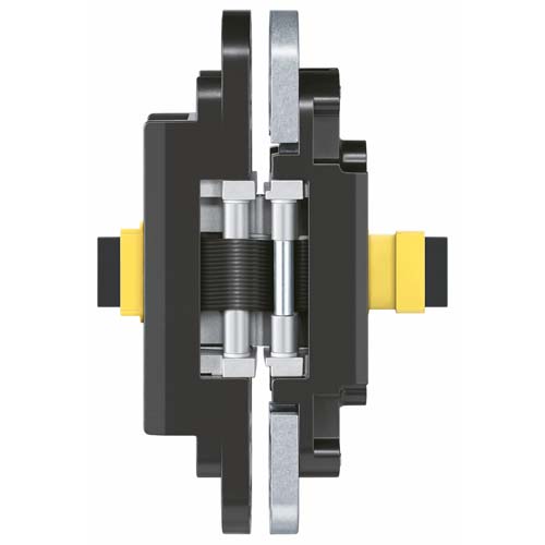 Bisagra Oculta TECTUS ENERGY 340, color negro