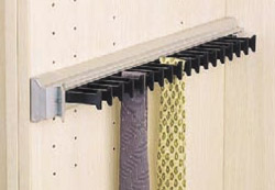 Corbatero extraíble con 18 ganchos, medida 355 mm