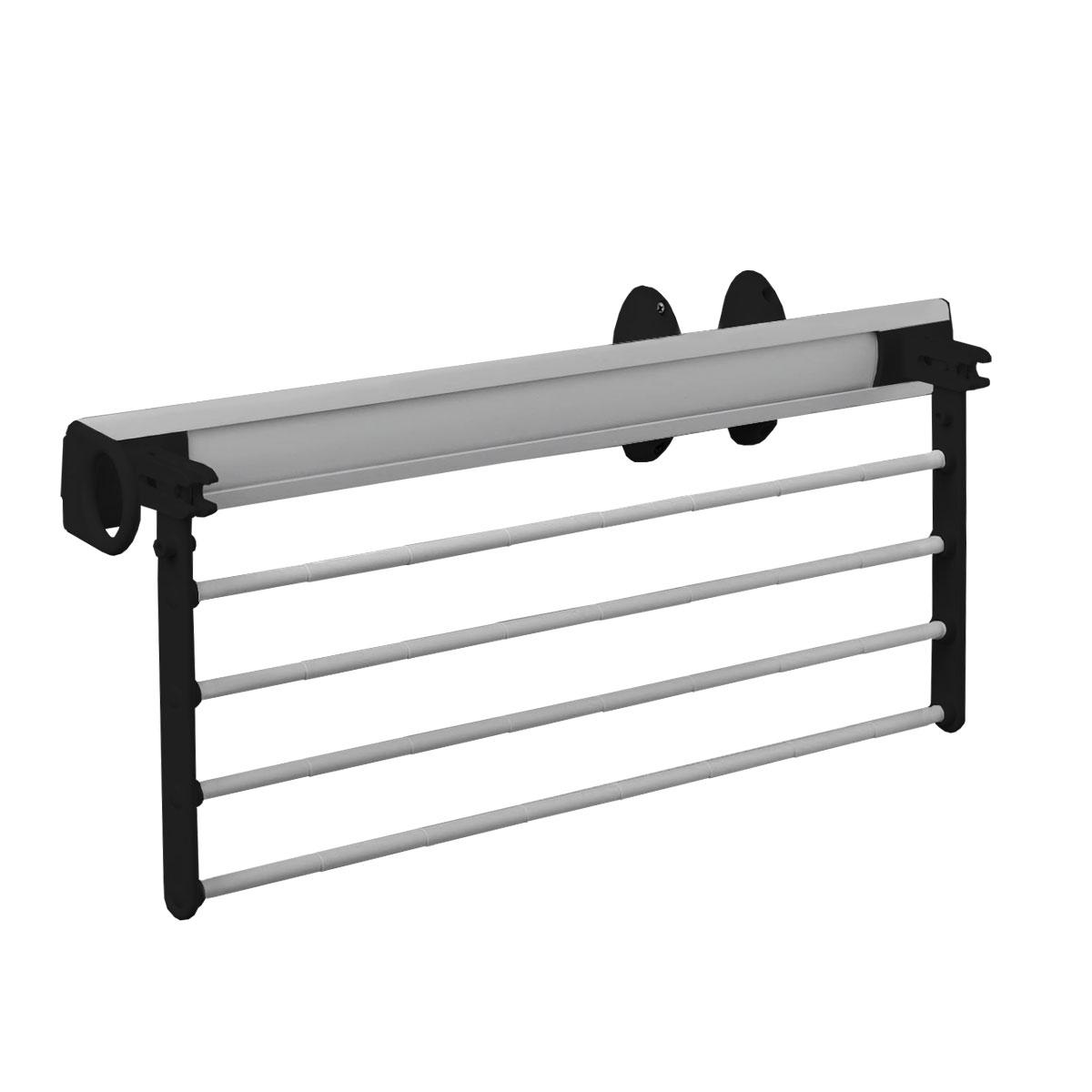 Faldero, pantalonero, corbatero extraíble, color negro