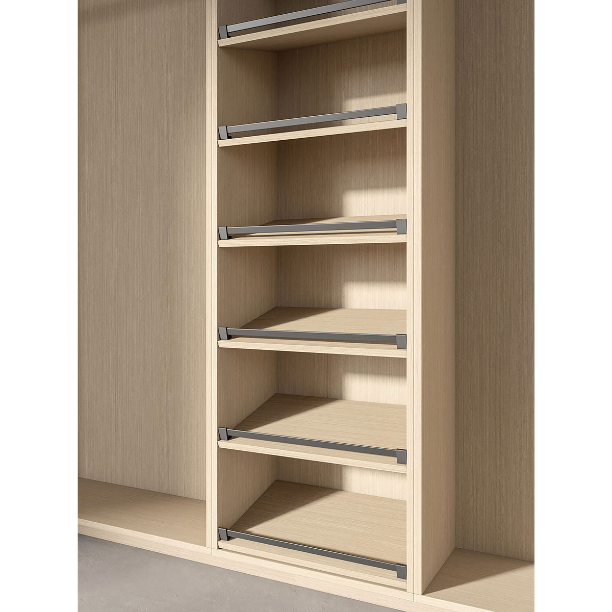 Riel zapatera CONERO, color negro