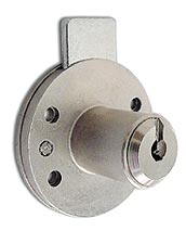 Cerradura para cajon de 180° de giro, para mueble de madera 