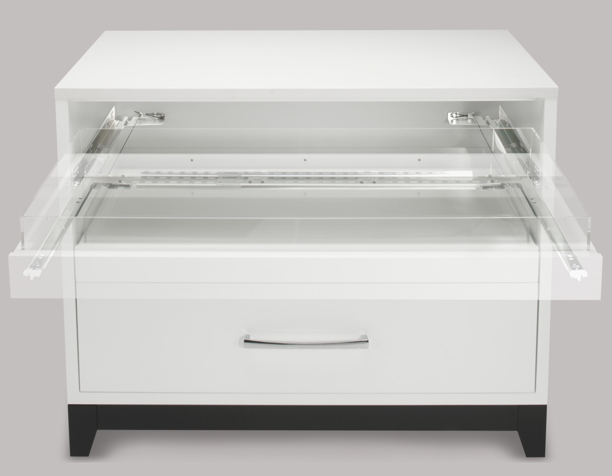 Correderas Oculta Eclipse C3135-20ECP de extensión total y cierre suave de 500mm, capacidad 45 kg