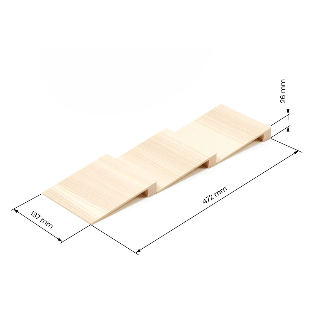 Sistema organizador cubertero LINIQ, acabado encino blanco