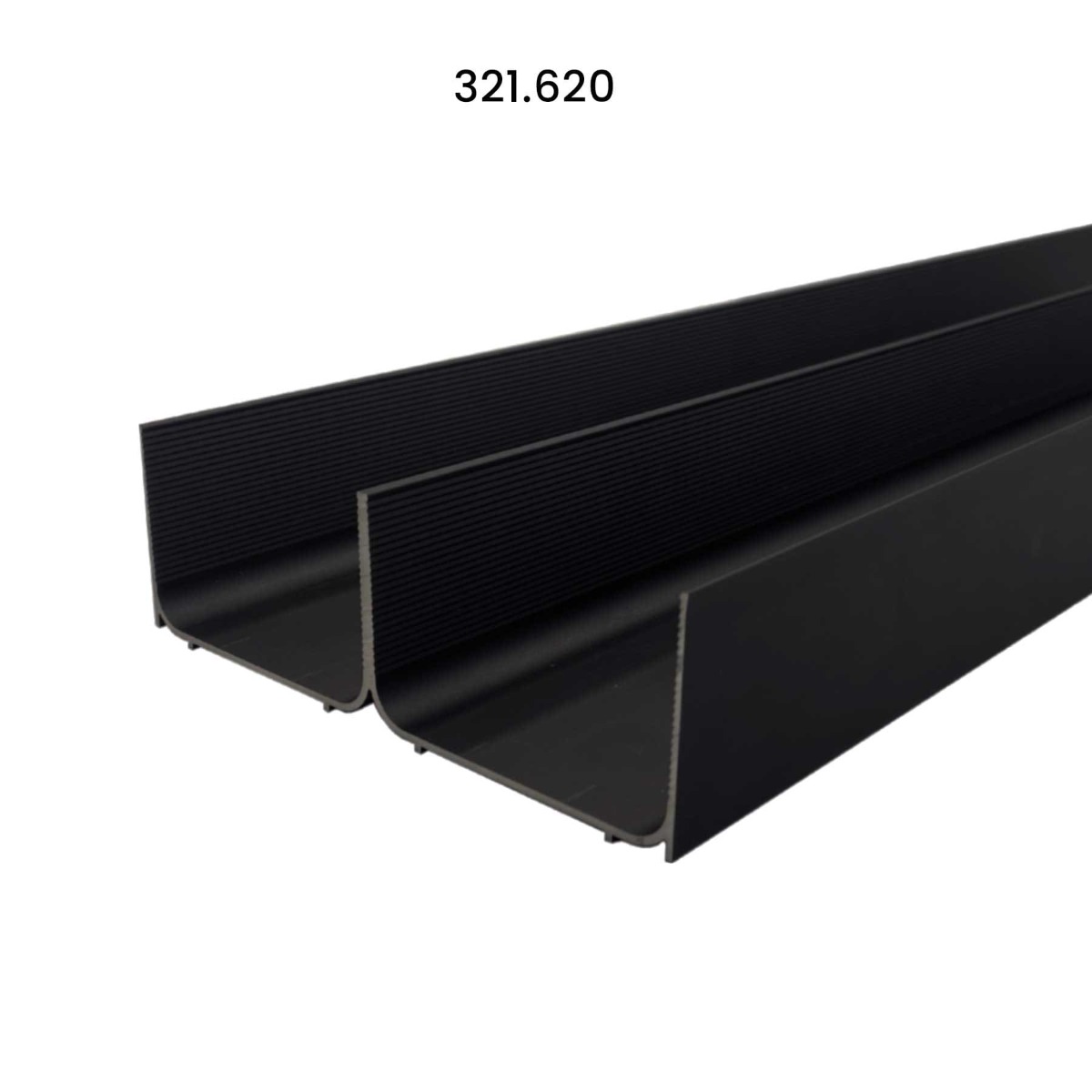 Sistema REVEAL perfil corte a medida para organización de cajones, long. 2100 mm, acabado antracita