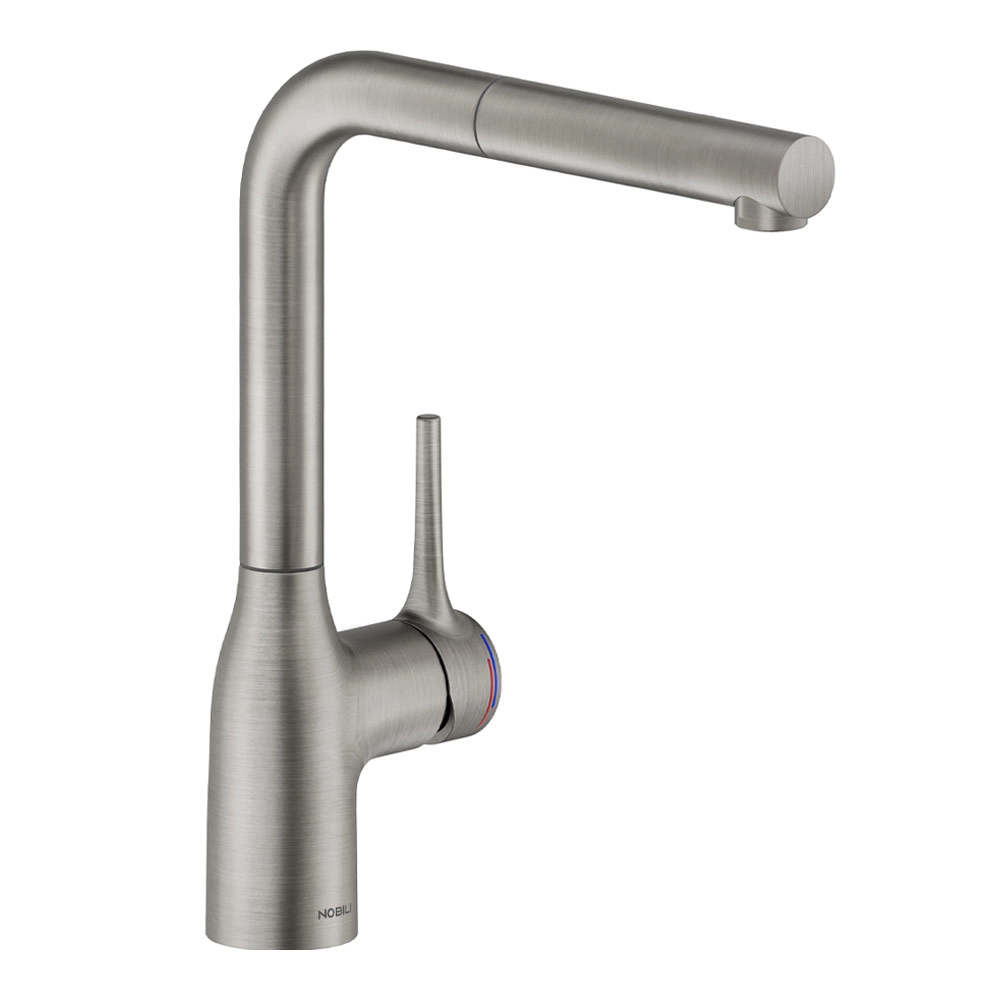 Llave de Cocina Monomando MANIA con Manguera Extraíble | Forma L