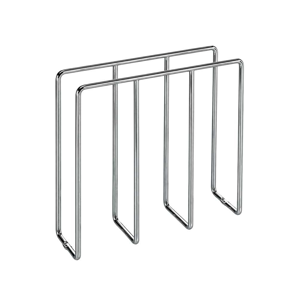 Rack para organización de charolas, montaje en gabinete de cocina, medida 80 x 300 x 250 mm